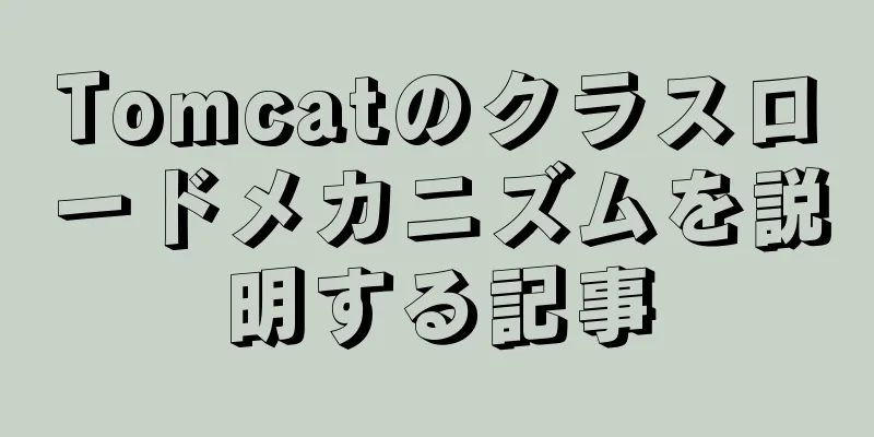 Tomcatのクラスロードメカニズムを説明する記事