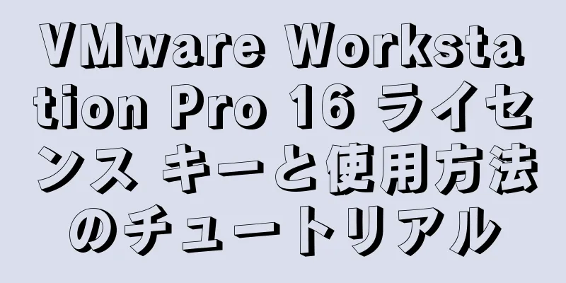 VMware Workstation Pro 16 ライセンス キーと使用方法のチュートリアル