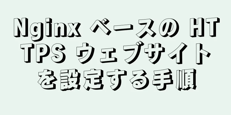 Nginx ベースの HTTPS ウェブサイトを設定する手順