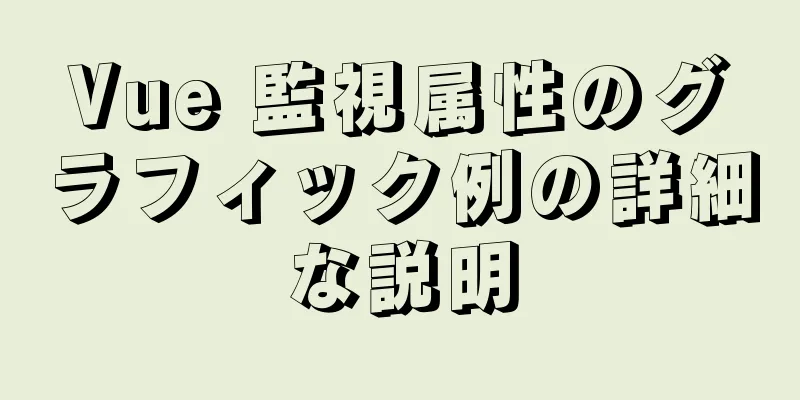 Vue 監視属性のグラフィック例の詳細な説明