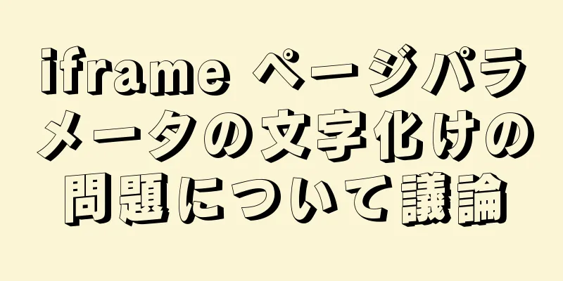 iframe ページパラメータの文字化けの問題について議論