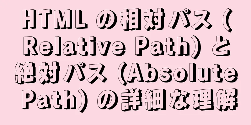 HTML の相対パス (Relative Path) と絶対パス (Absolute Path) の詳細な理解