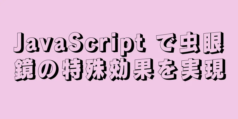 JavaScript で虫眼鏡の特殊効果を実現