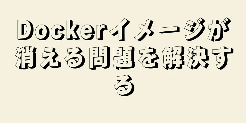 Dockerイメージが消える問題を解決する