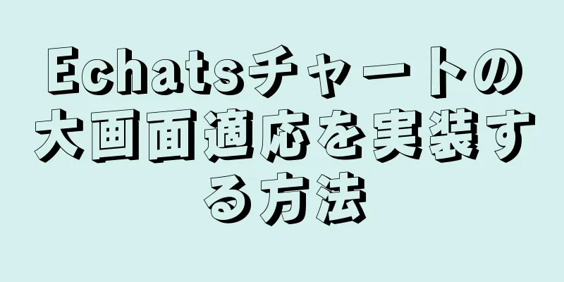 Echatsチャートの大画面適応を実装する方法