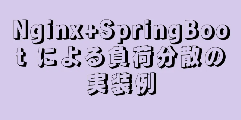 Nginx+SpringBoot による負荷分散の実装例