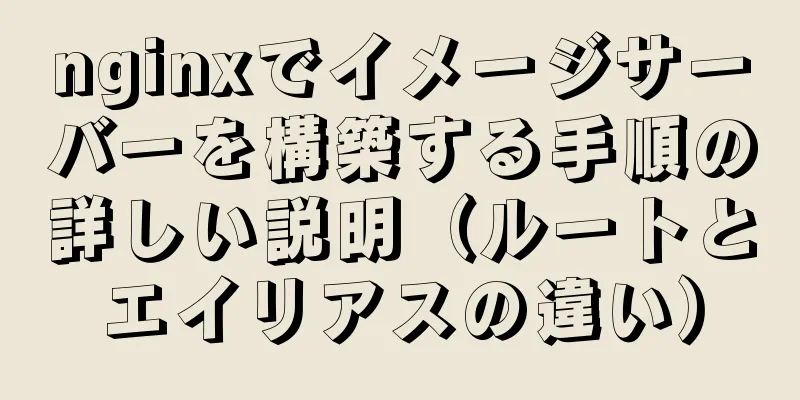 nginxでイメージサーバーを構築する手順の詳しい説明（ルートとエイリアスの違い）