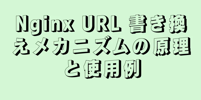 Nginx URL 書き換えメカニズムの原理と使用例