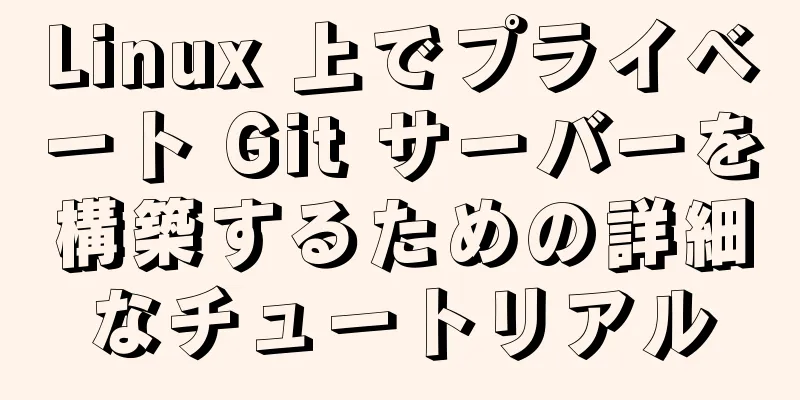 Linux 上でプライベート Git サーバーを構築するための詳細なチュートリアル