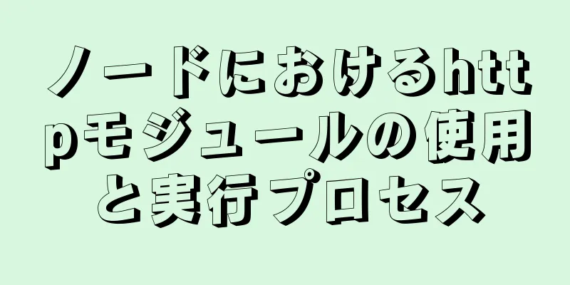 ノードにおけるhttpモジュールの使用と実行プロセス