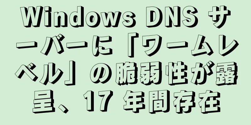 Windows DNS サーバーに「ワームレベル」の脆弱性が露呈、17 年間存在