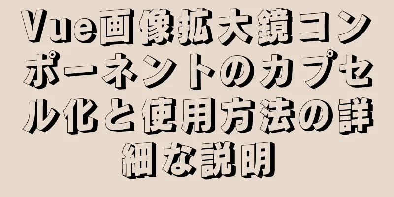 Vue画像拡大鏡コンポーネントのカプセル化と使用方法の詳細な説明