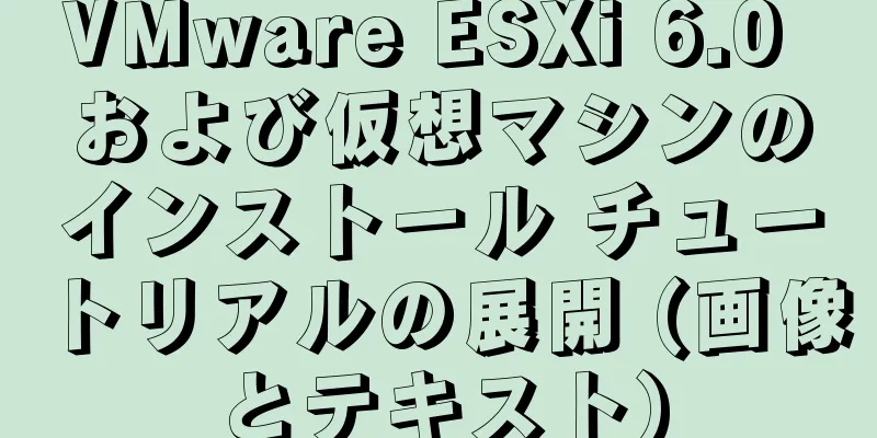 VMware ESXi 6.0 および仮想マシンのインストール チュートリアルの展開 (画像とテキスト)