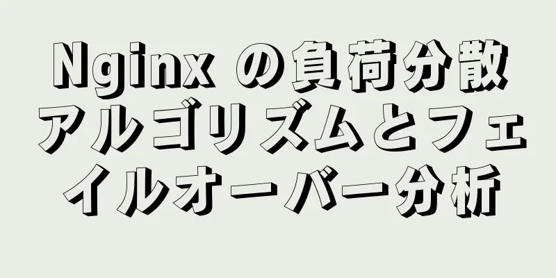 Nginx の負荷分散アルゴリズムとフェイルオーバー分析