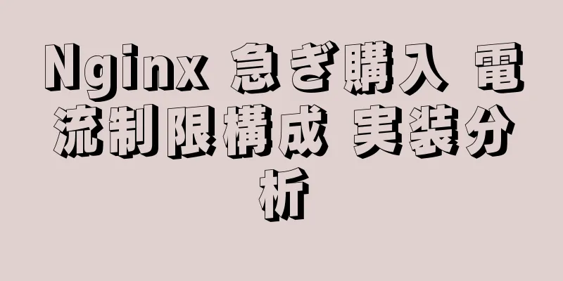 Nginx 急ぎ購入 電流制限構成 実装分析