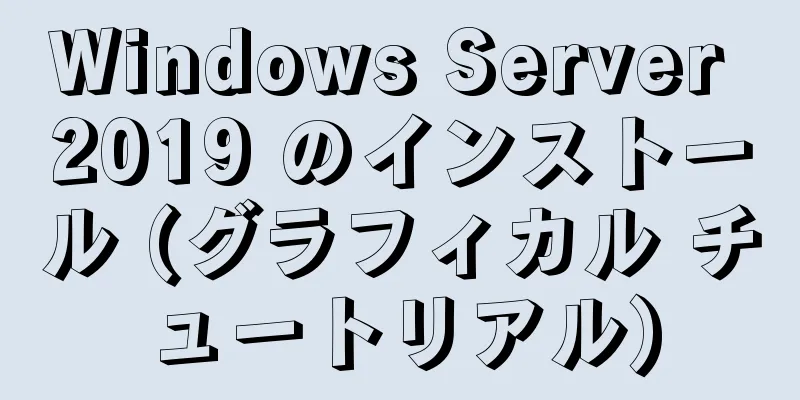 Windows Server 2019 のインストール (グラフィカル チュートリアル)