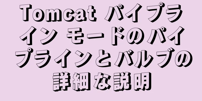 Tomcat パイプライン モードのパイプラインとバルブの詳細な説明