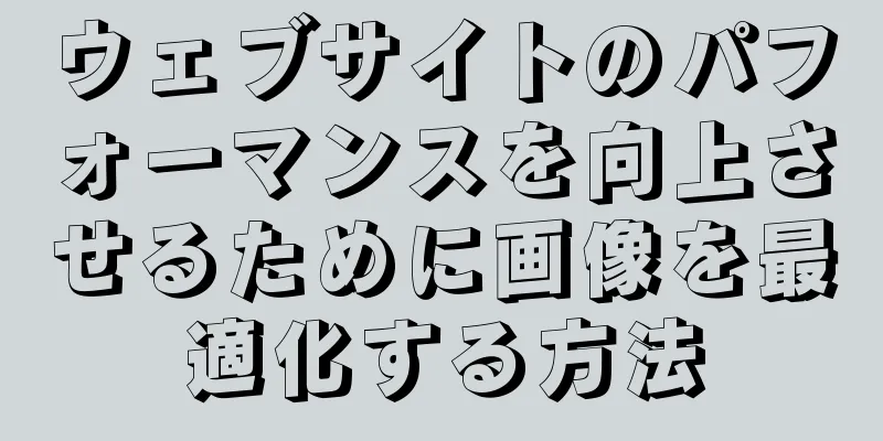 ウェブサイトのパフォーマンスを向上させるために画像を最適化する方法