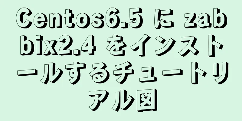 Centos6.5 に zabbix2.4 をインストールするチュートリアル図