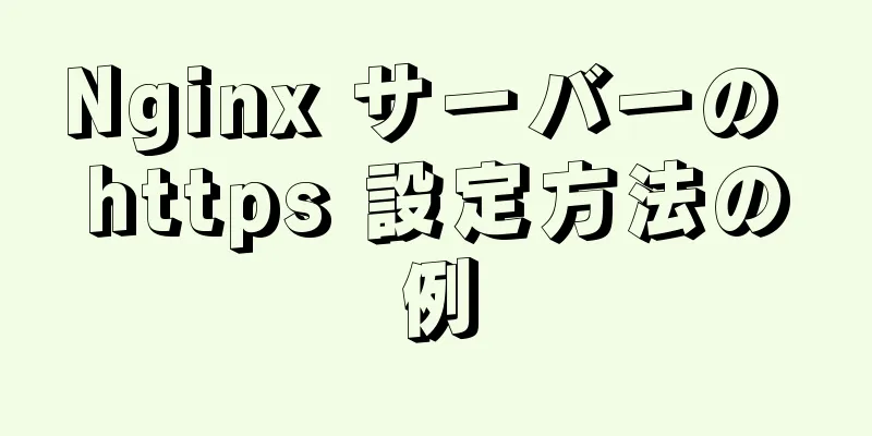 Nginx サーバーの https 設定方法の例